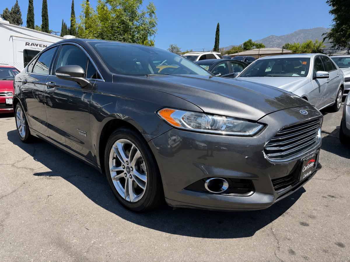 Used 2015 Ford Fusion Energi Titanium w/ Driver Assist Package FWD image 1