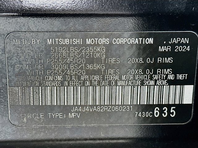 Used 2024 Mitsubishi Outlander SE AWD/4WD image 33