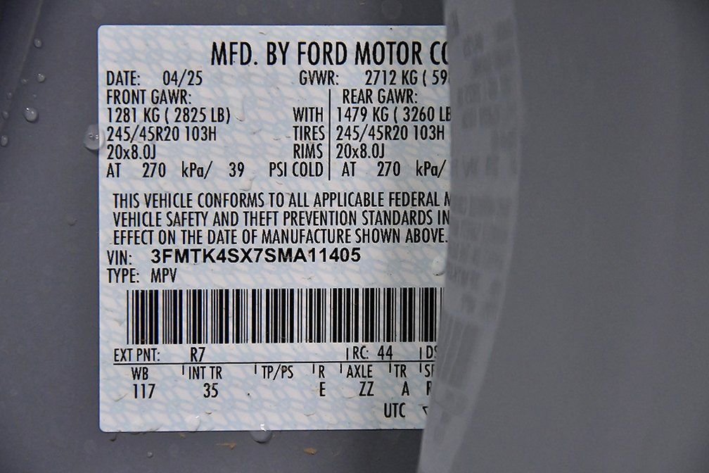 New 2025 Ford Mustang Mach-E GT w/ Interior Protection Package image 15