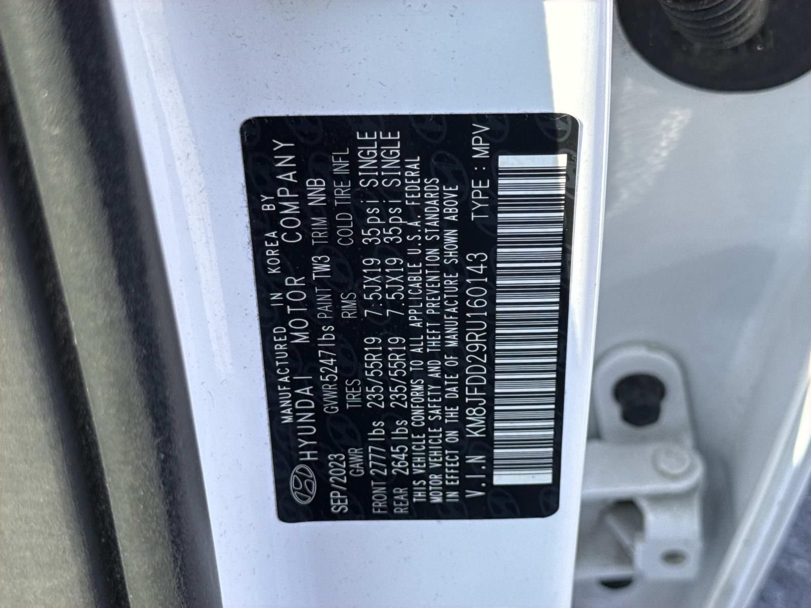 Used 2024 Hyundai Tucson Limited AWD/4WD image 30