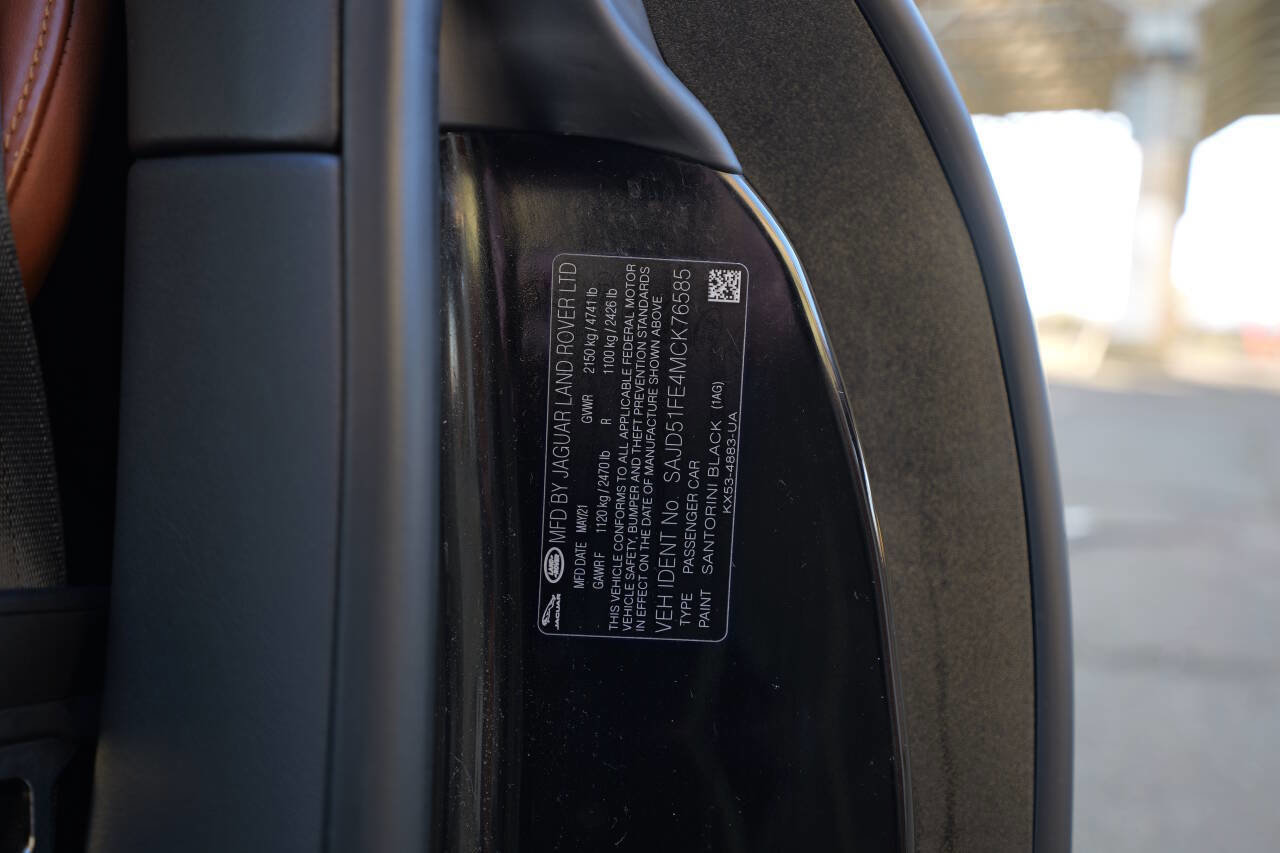 Used 2021 Jaguar F-TYPE R image 70