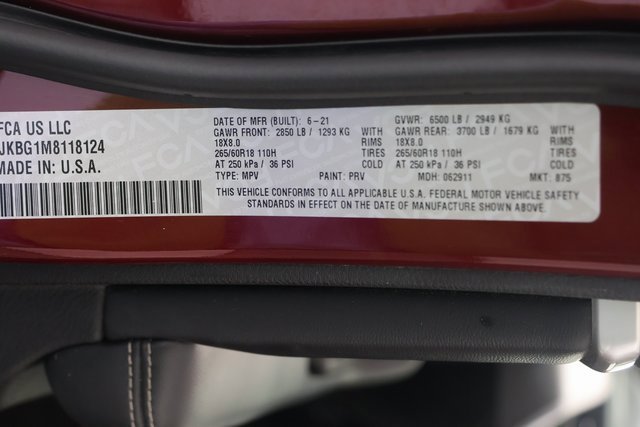 Used 2021 Jeep Grand Cherokee L Limited image 32