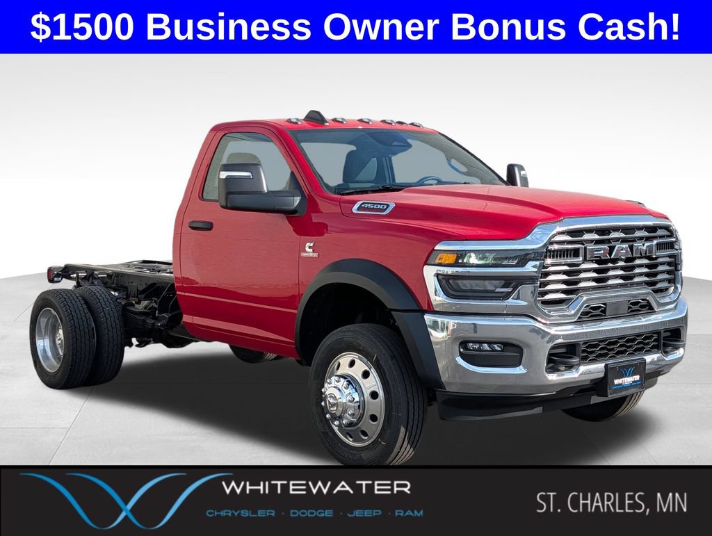 New 2026 RAM 4500 Tradesman w/ Chrome Appearance Group
