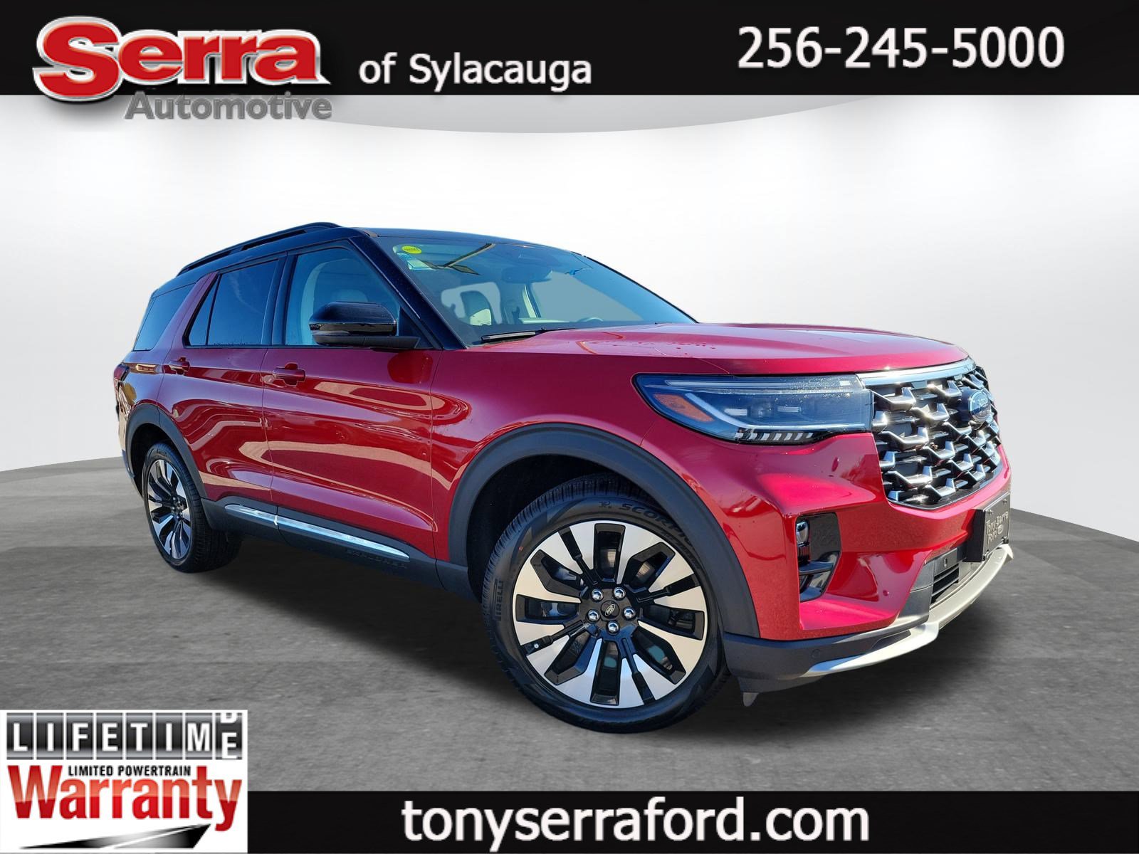 New 2026 Ford Explorer Platinum w/ LUX Leather Package