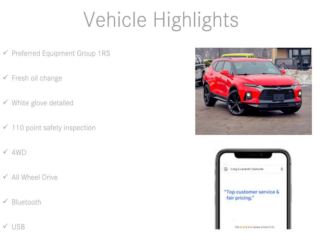 Used 2021 Chevrolet Blazer RS image 6