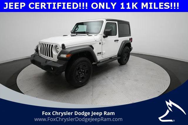 Certified 2024 Jeep Wrangler Sport
