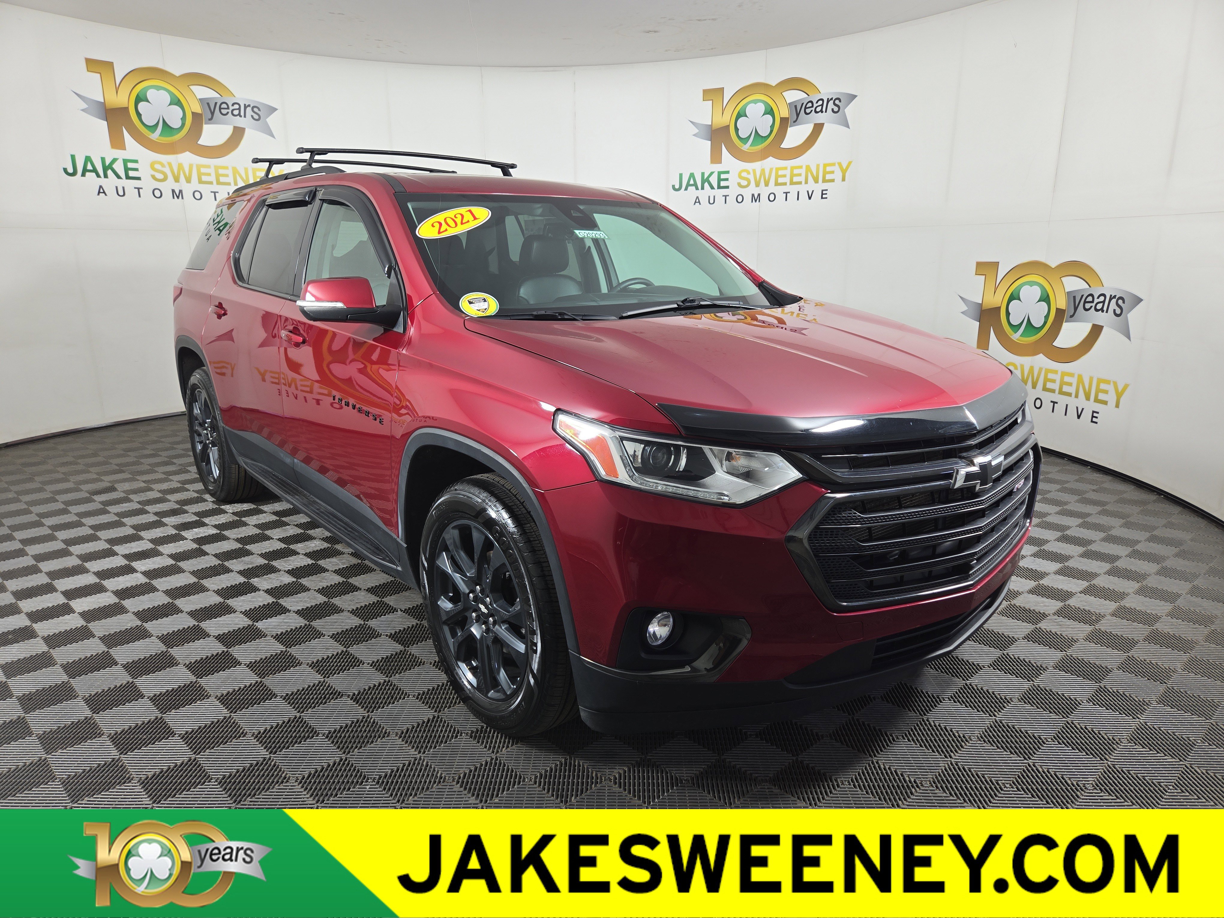 Certified 2021 Chevrolet Traverse RS w/ LPO, 'HIT The Road' Package AWD/4WD image 1