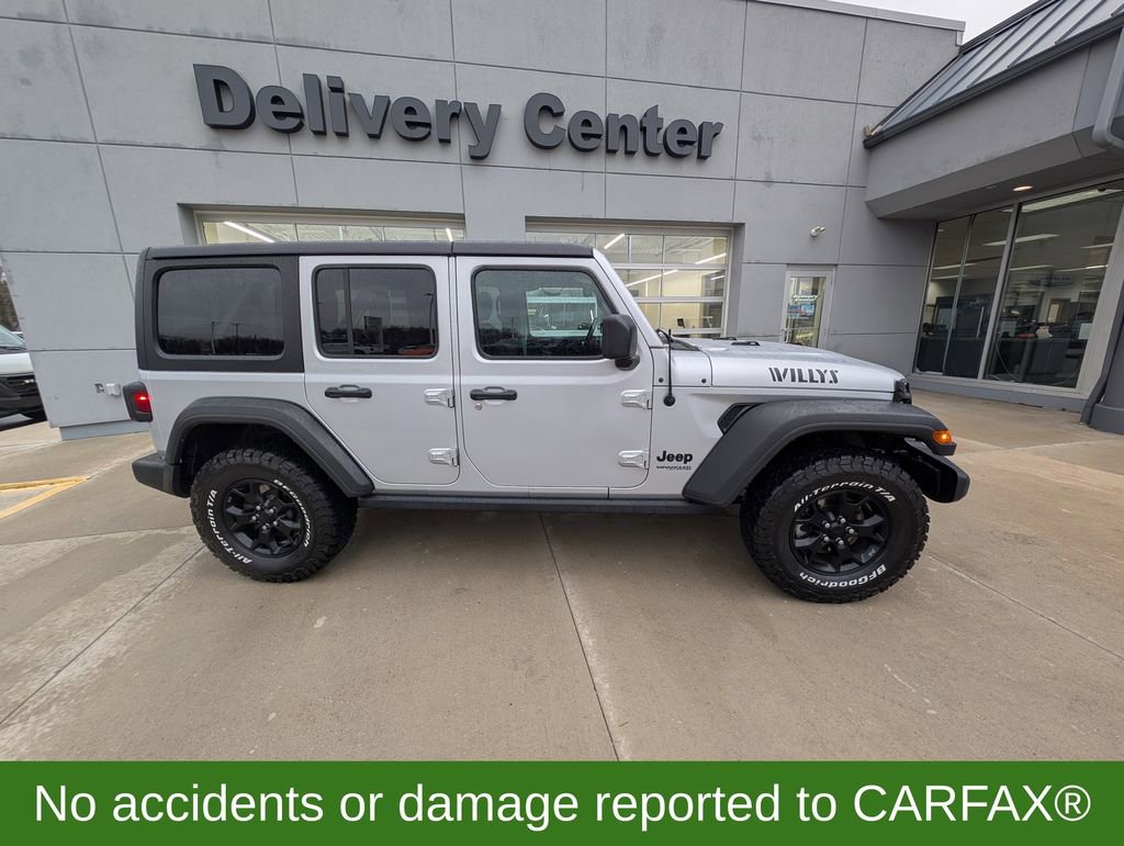 Used 2022 Jeep Wrangler Unlimited Willys image 4