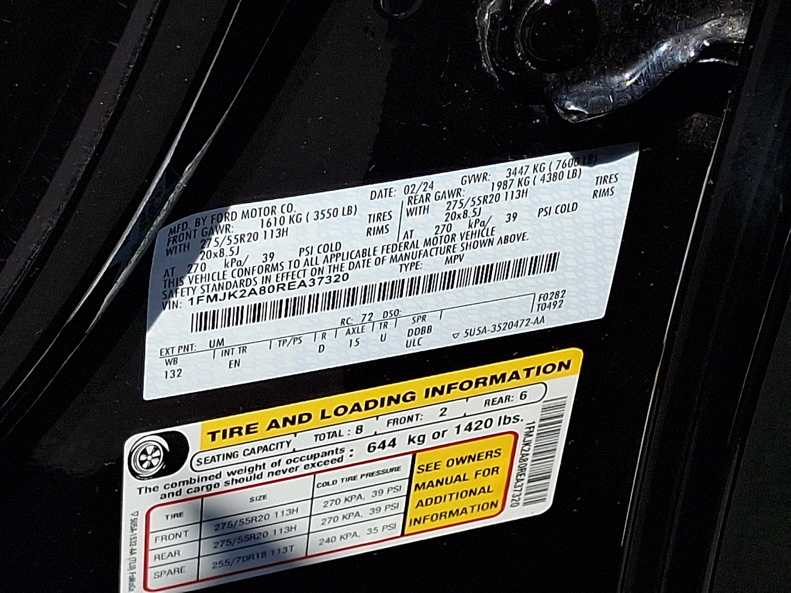 Used 2024 Ford Expedition Max Limited image 30