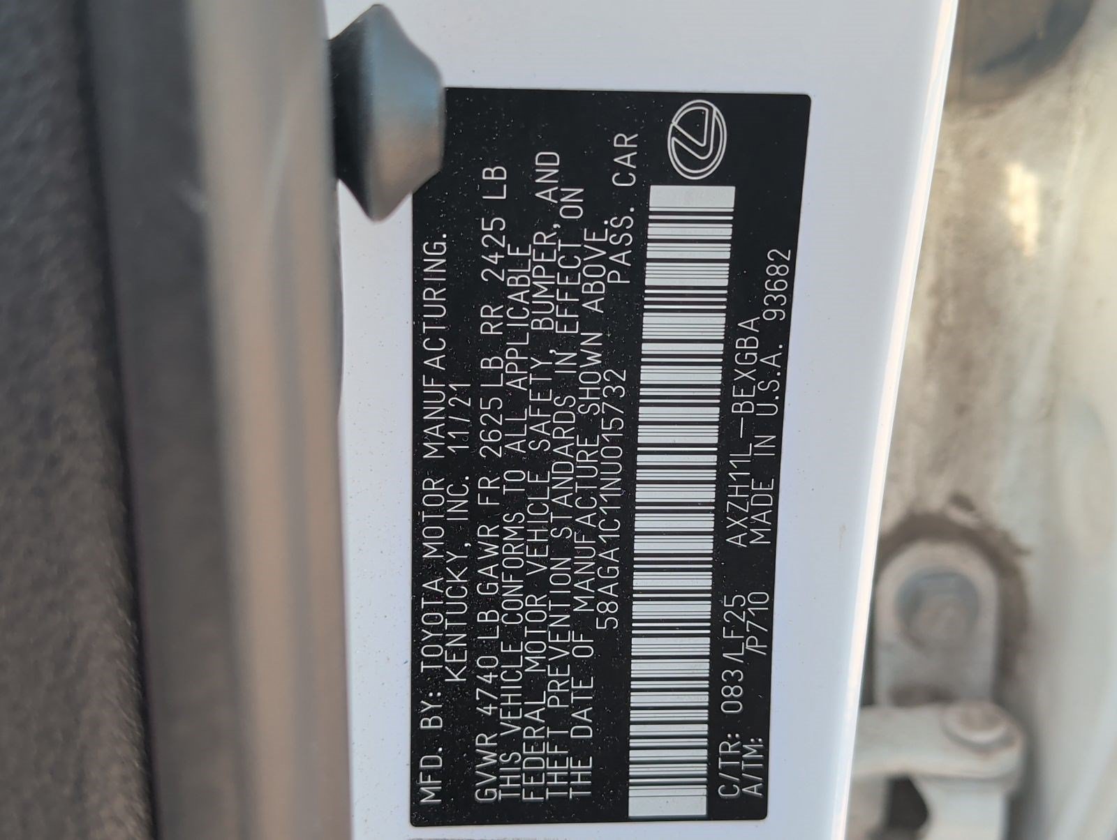 Certified 2022 Lexus ES 300h F Sport w/ Accessory Package 2 FWD image 30