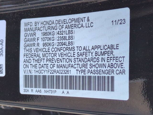 Used 2024 Honda Accord LX image 16