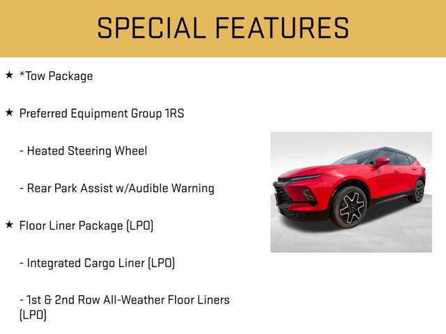 Used 2023 Chevrolet Blazer RS w/ Driver Confidence II Package AWD/4WD image 6
