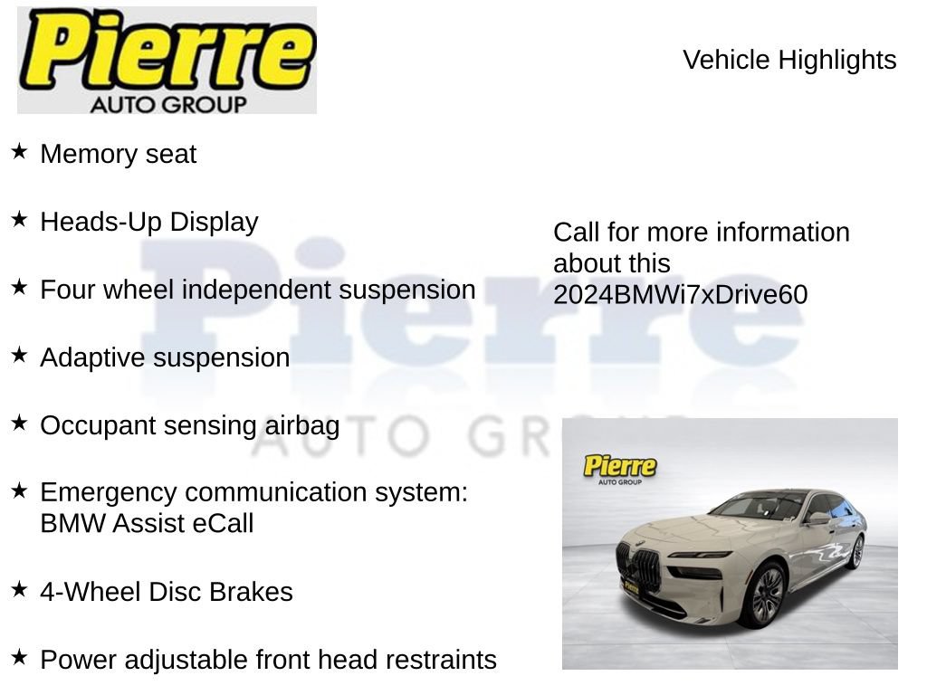 Used 2024 BMW i7 xDrive60 AWD/4WD image 22