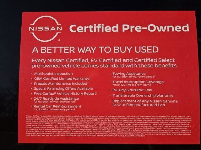 Certified 2025 Nissan Pathfinder SL w/ SL Premium Package image 33