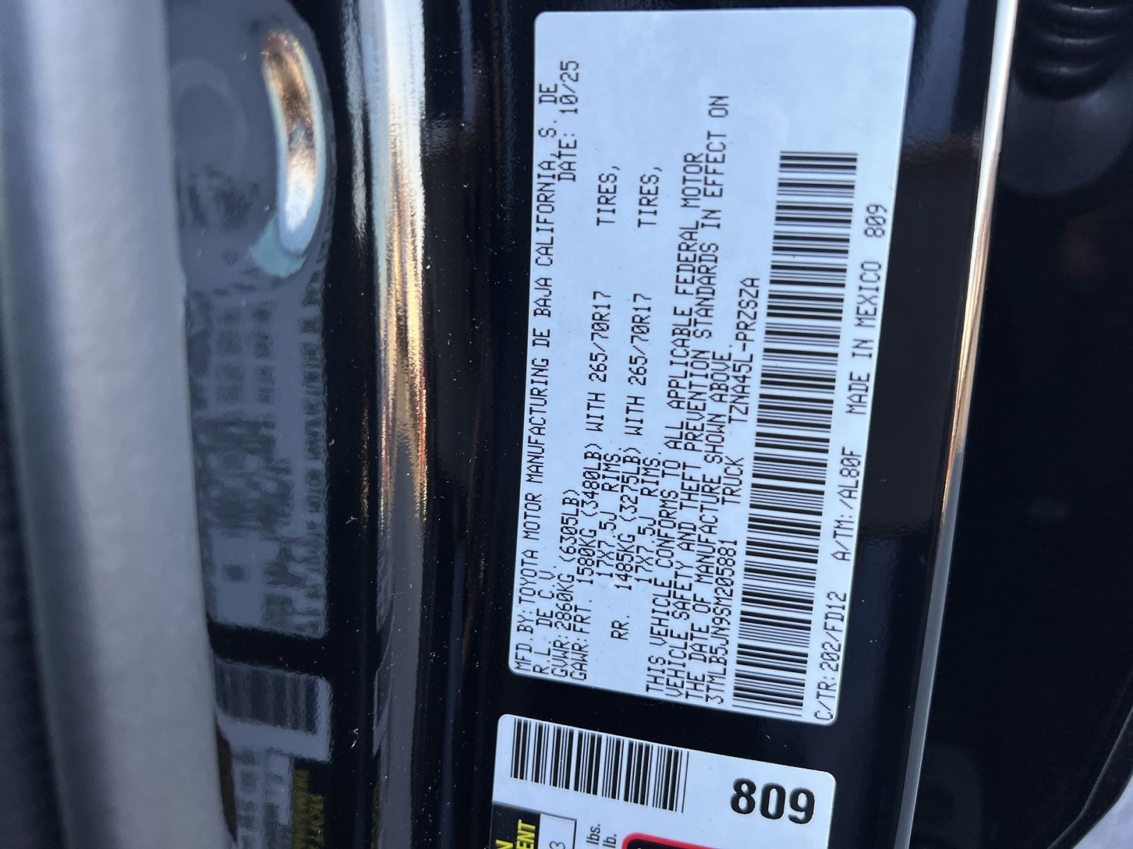 New 2025 Toyota Tacoma TRD Off-Road image 20