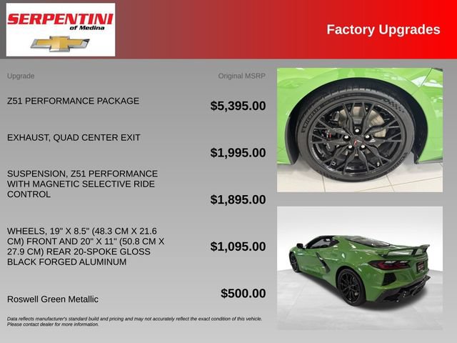 New 2027 Chevrolet Corvette Stingray Coupe w/ Z51 Performance Package RWD image 6