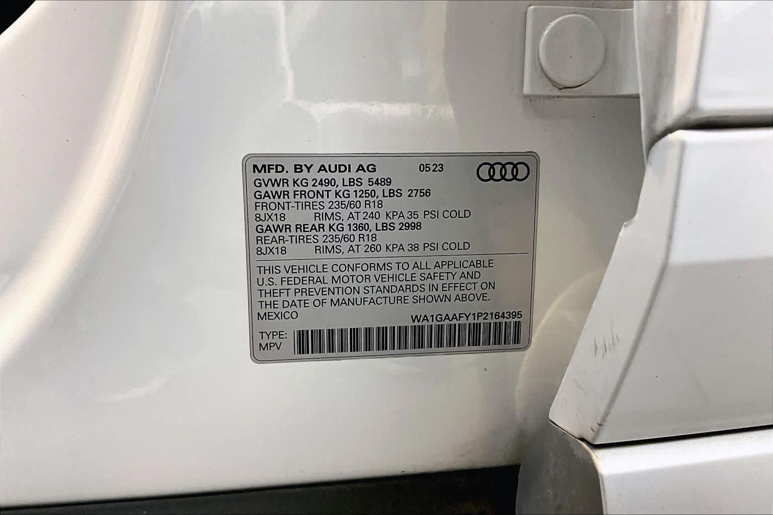 Certified 2023 Audi Q5 2.0T Premium w/ Convenience Package AWD/4WD image 34