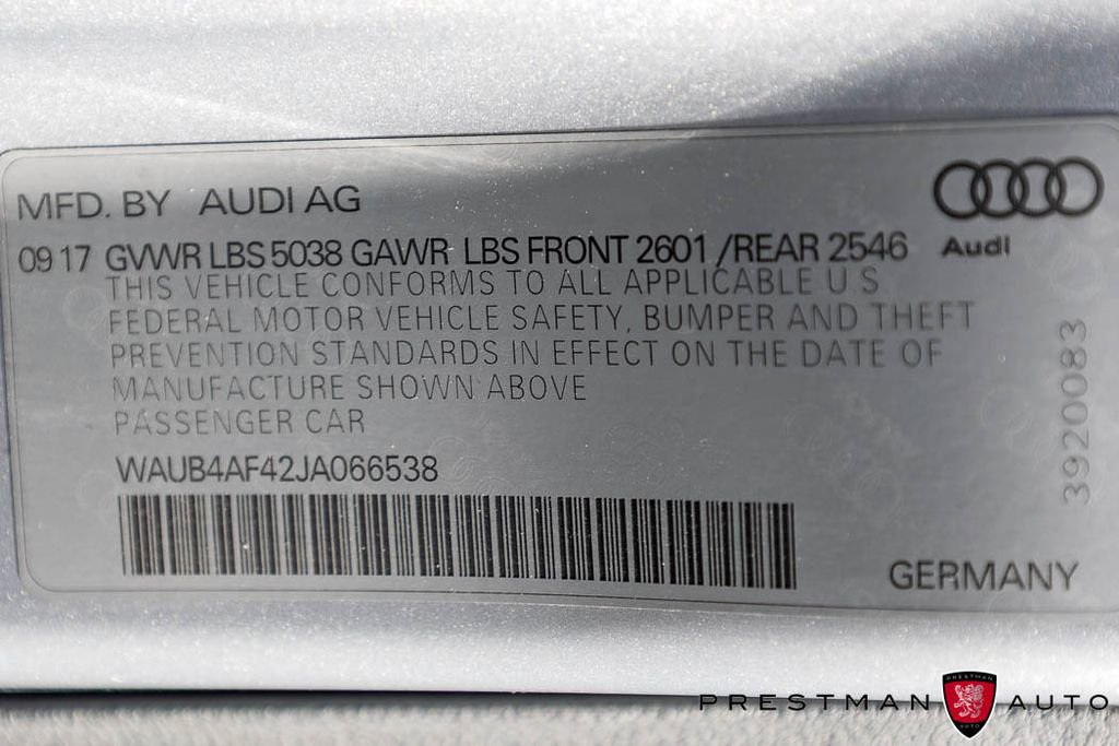 Used 2018 Audi S4 Premium Plus w/ Navigation Package image 41