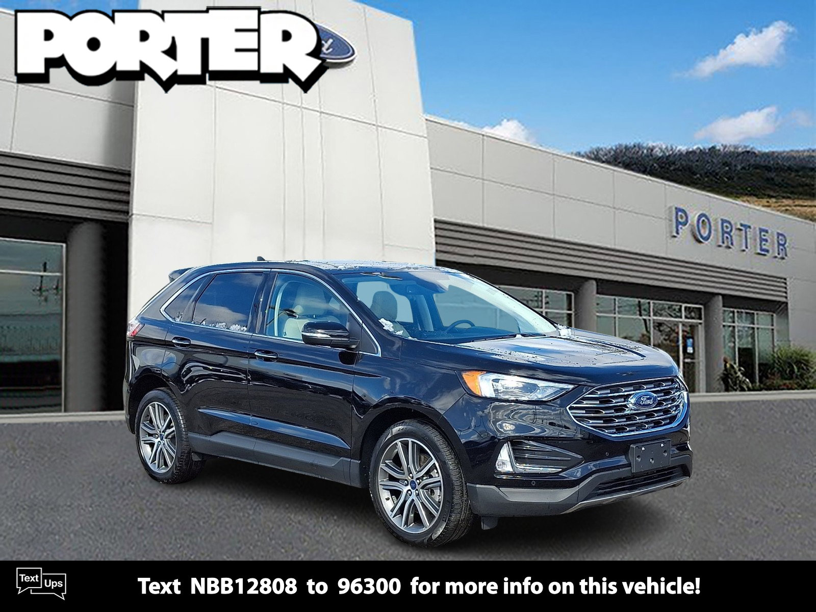 Used 2022 Ford Edge Titanium w/ Cargo Accessory Package image 1
