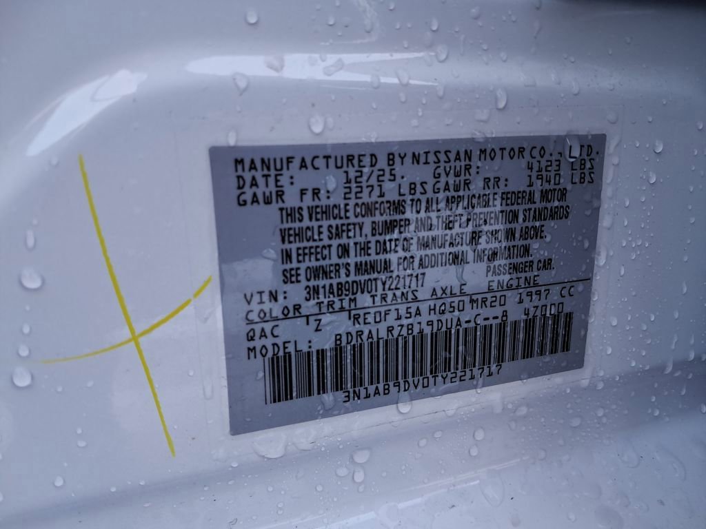 New 2026 Nissan Sentra SR w/ SR Premium Package FWD image 31