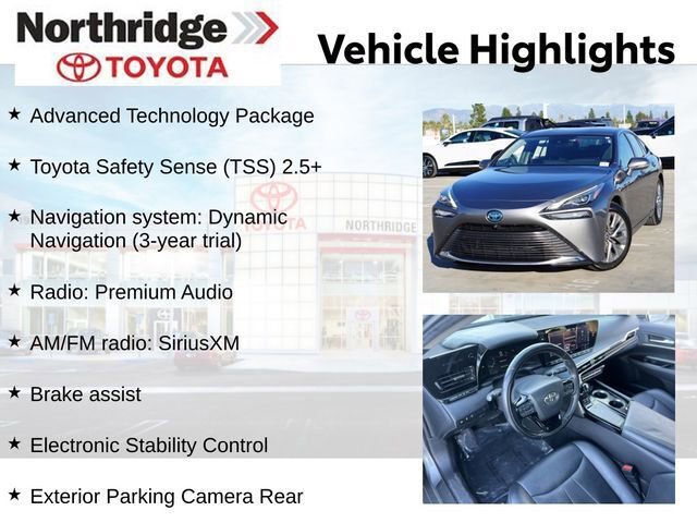 Used 2022 Toyota Mirai XLE image 2