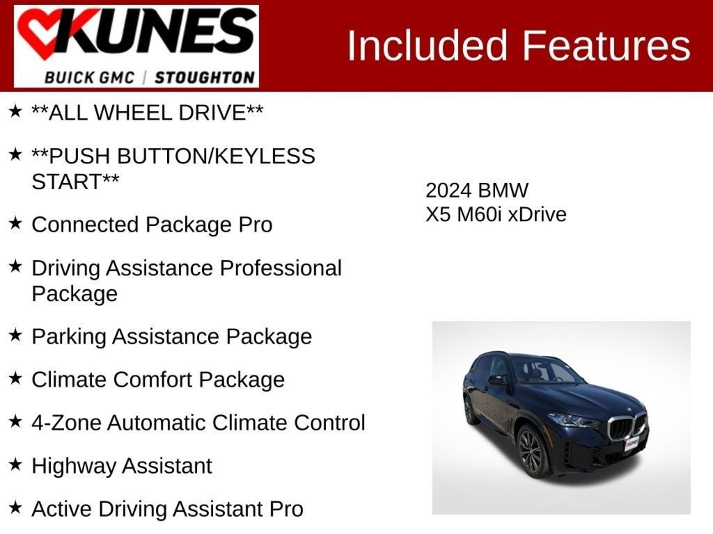 Used 2024 BMW X5 M60i AWD/4WD image 5