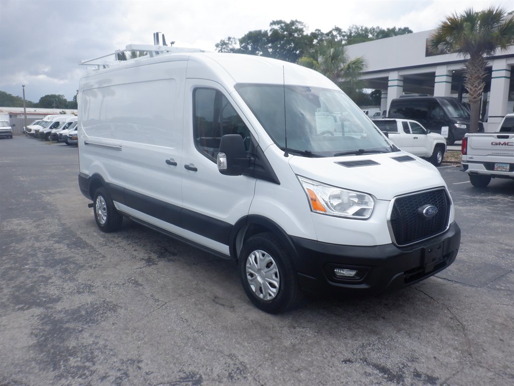 Used 2021 Ford Transit 250 Medium Roof w/ Load Area Protection Package RWD image 2