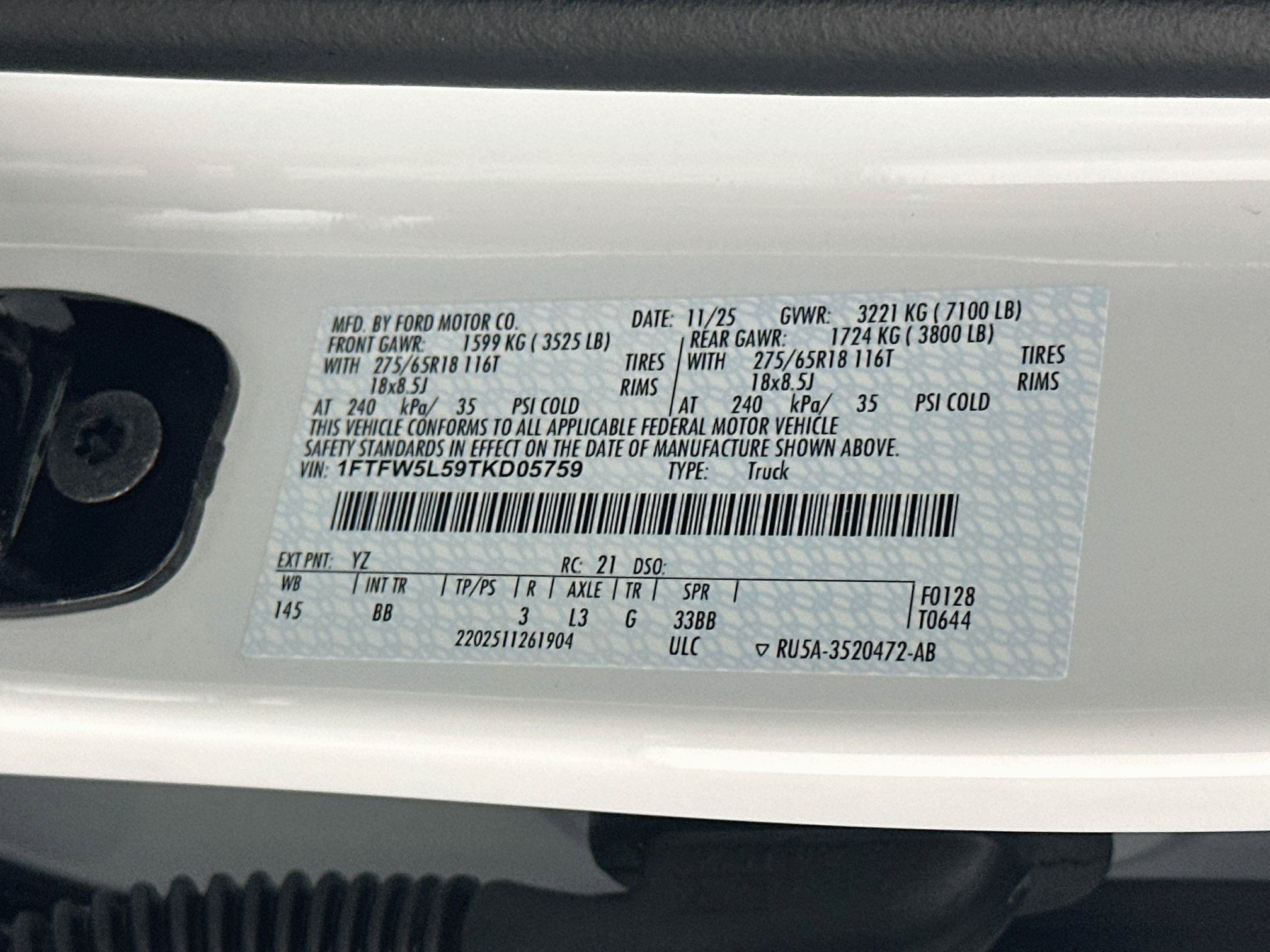 Used 2026 Ford F150 Lariat AWD/4WD image 12