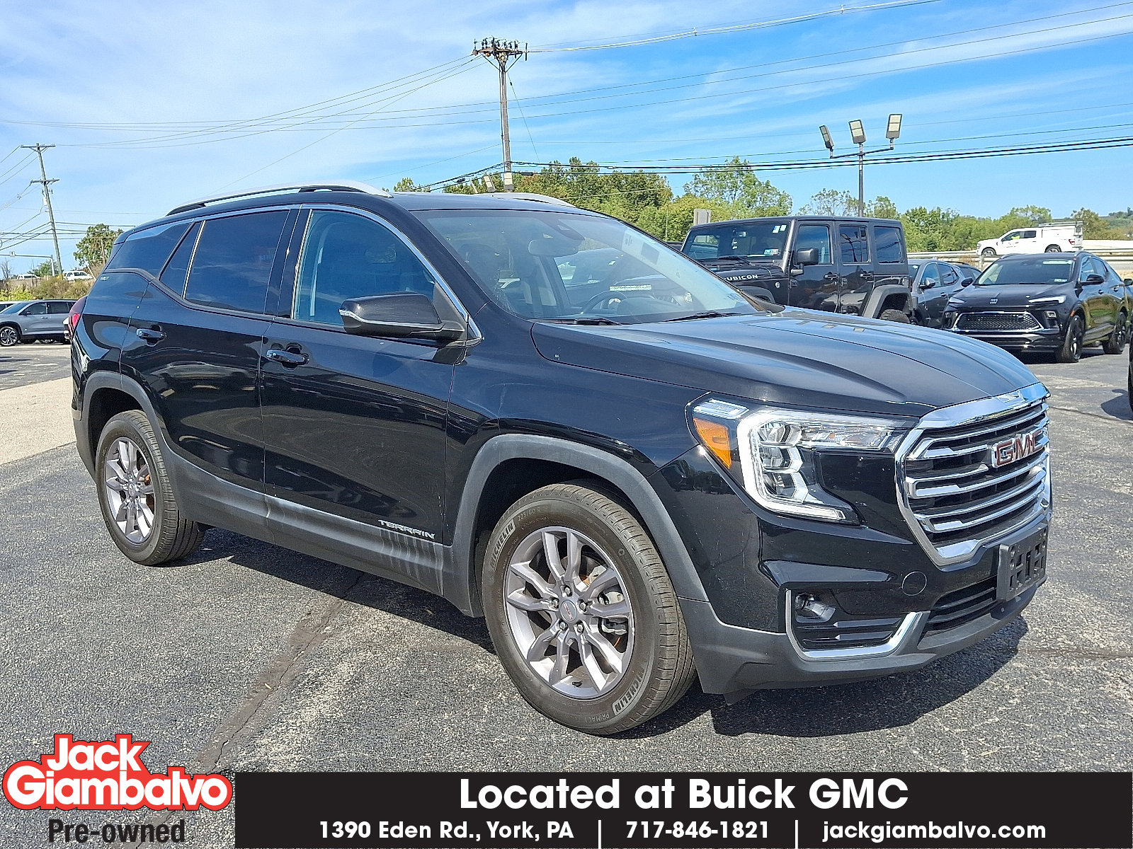 Certified 2022 GMC Terrain SLT w/ Infotainment Package II