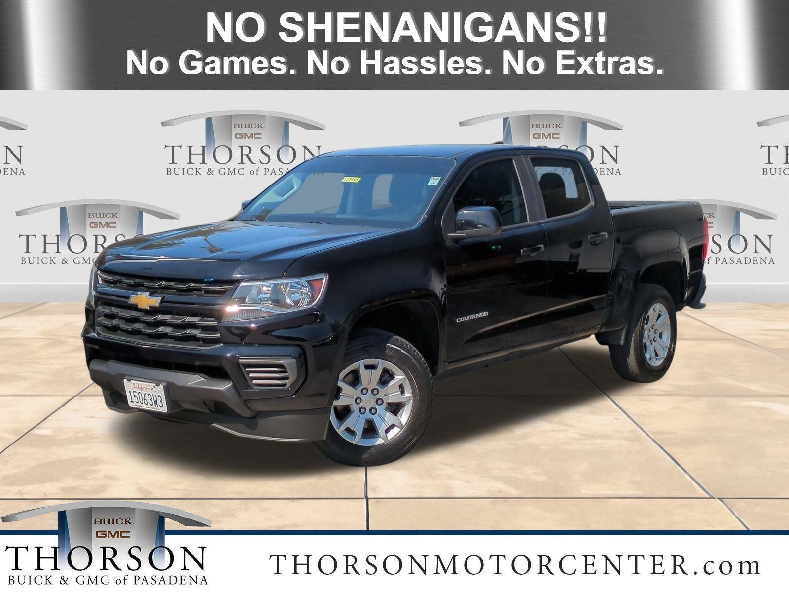 Certified 2021 Chevrolet Colorado LT