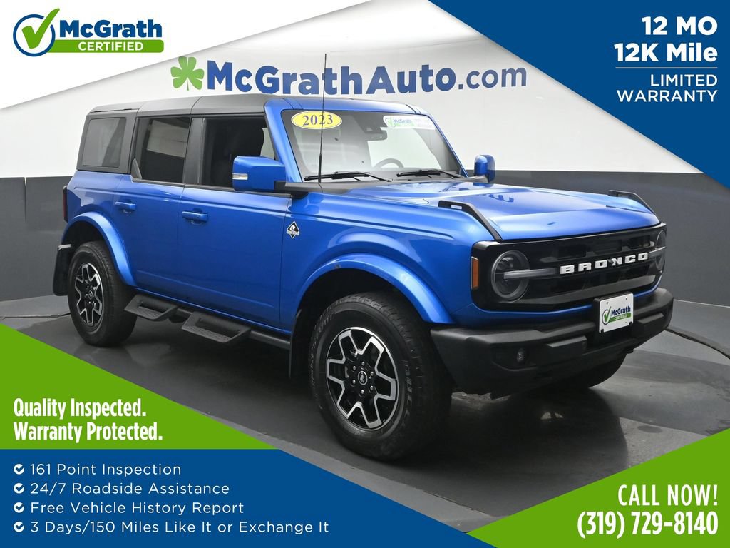 Used 2023 Ford Bronco Outer Banks AWD/4WD image 1
