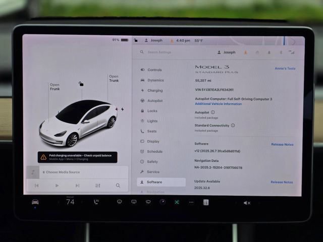 Used 2020 Tesla Model 3 Standard Range Plus RWD image 2