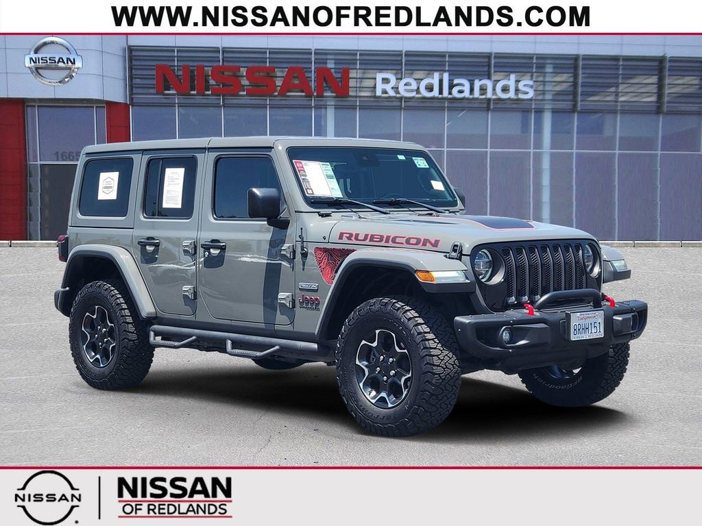 Used 2020 Jeep Wrangler Unlimited Rubicon w/ Quick Order Package 28Y Recon AWD/4WD image 1
