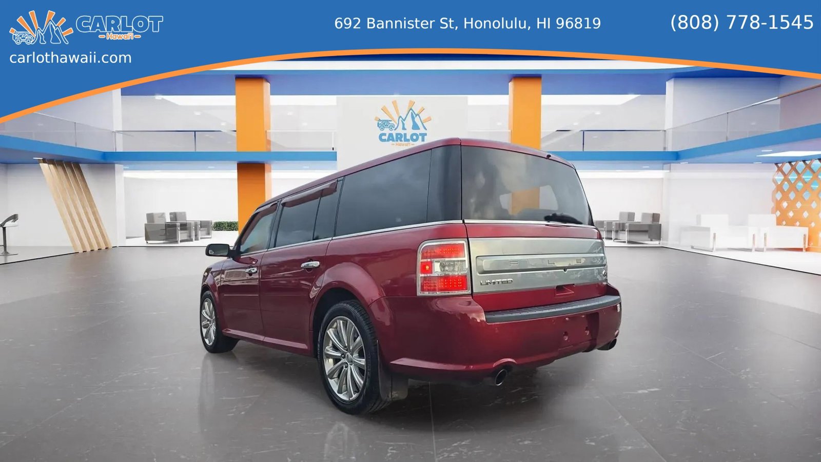Used 2014 Ford Flex Limited w/ Equipment Group 302A AWD/4WD image 6