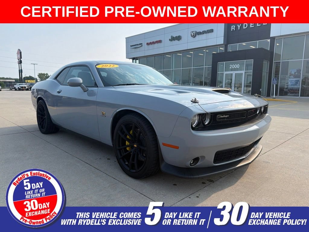 Certified 2022 Dodge Challenger R/T Scat Pack w/ 1320 Plus Group RWD image 1