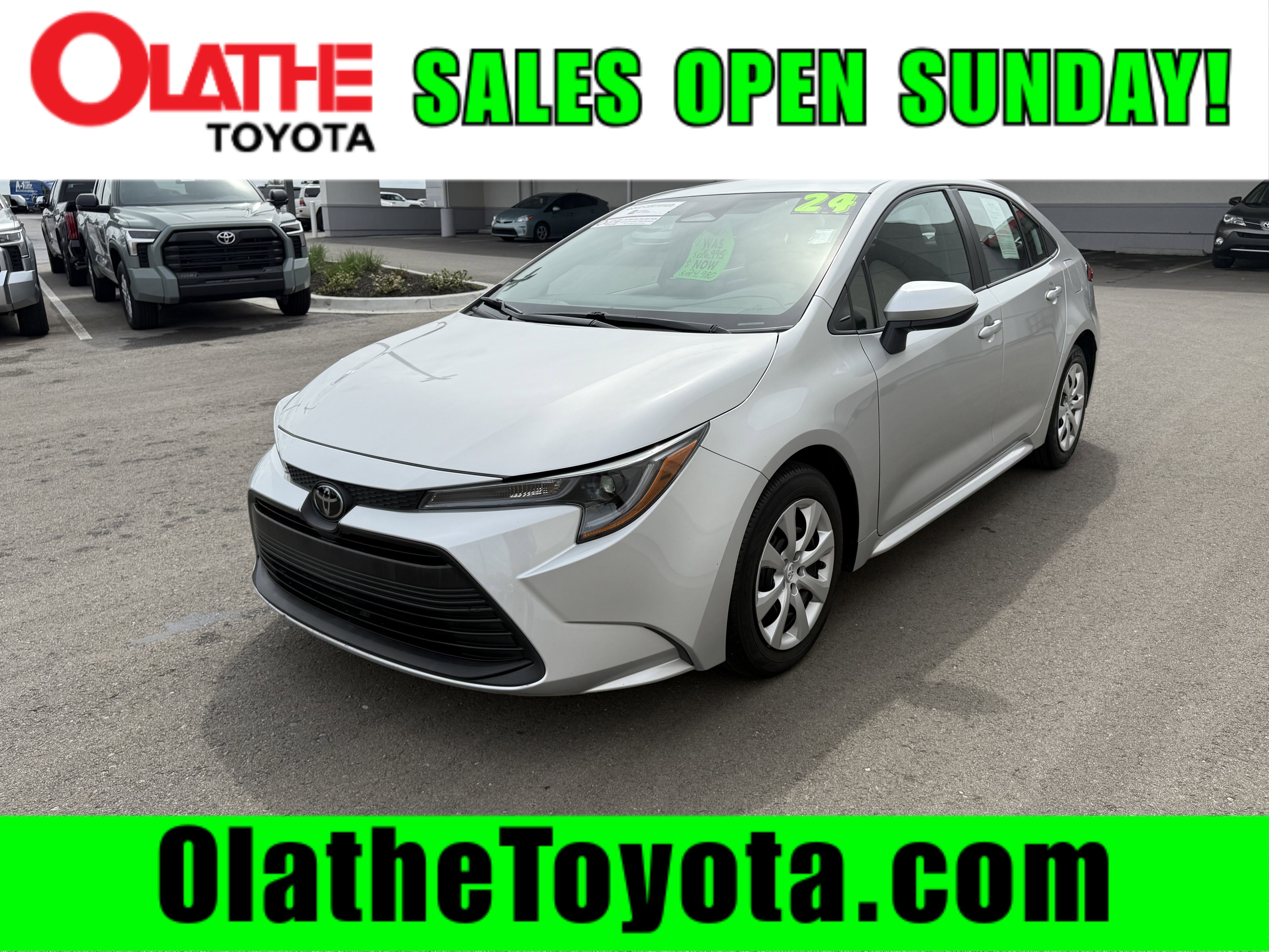 Certified 2024 Toyota Corolla LE FWD image 2