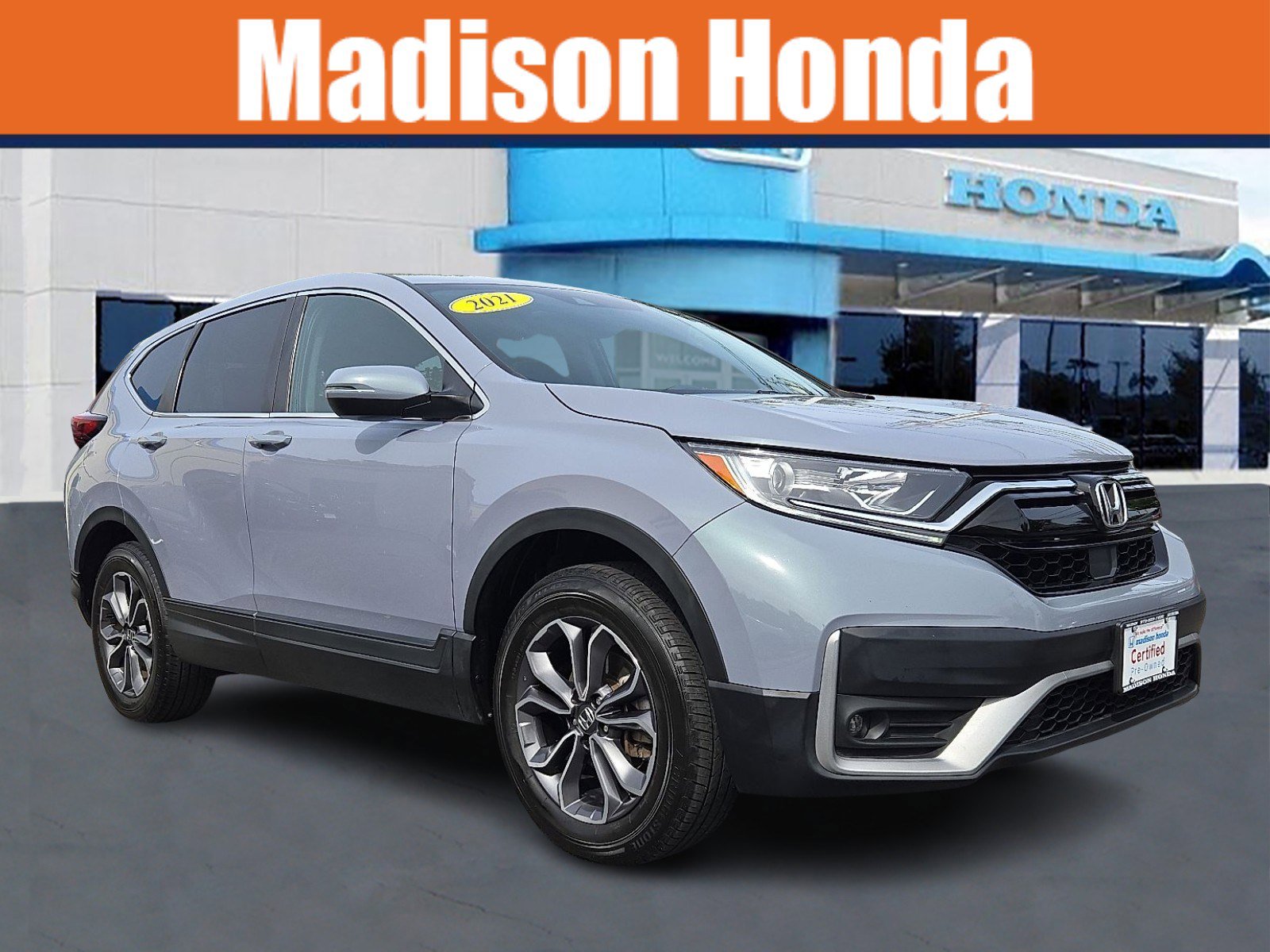 Certified 2021 Honda CR-V EX