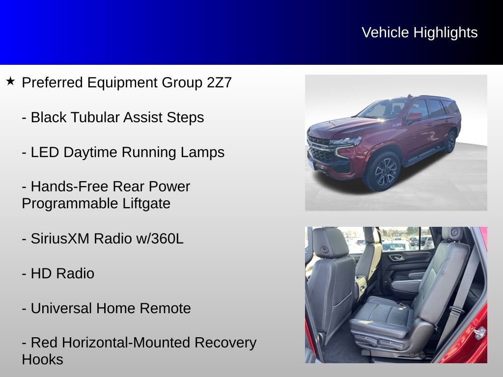 Used 2021 Chevrolet Tahoe Z71 w/ Z71 Signature Package image 16