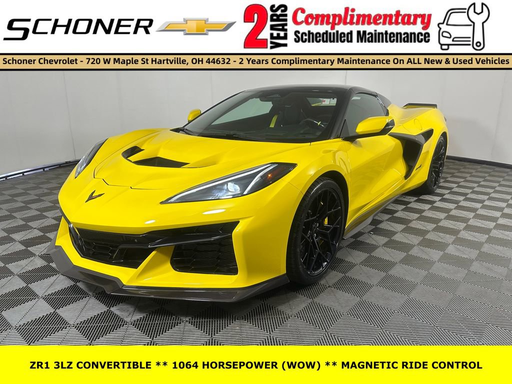 Used 2025 Chevrolet Corvette ZR1 w/ Stealth Interior Trim Package RWD image 1
