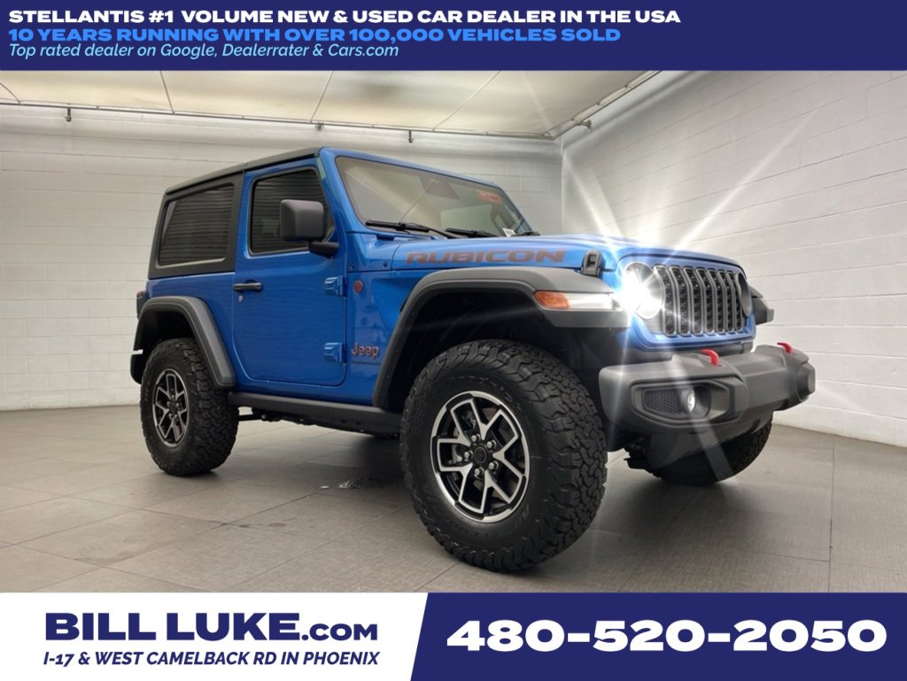 New 2025 Jeep Wrangler Rubicon w/ Convenience Group