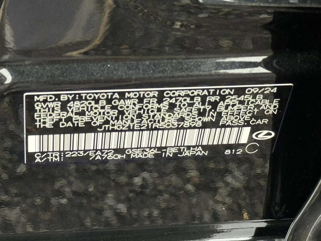 Used 2024 Lexus IS 350 F Sport w/ Memory Package AWD/4WD image 32