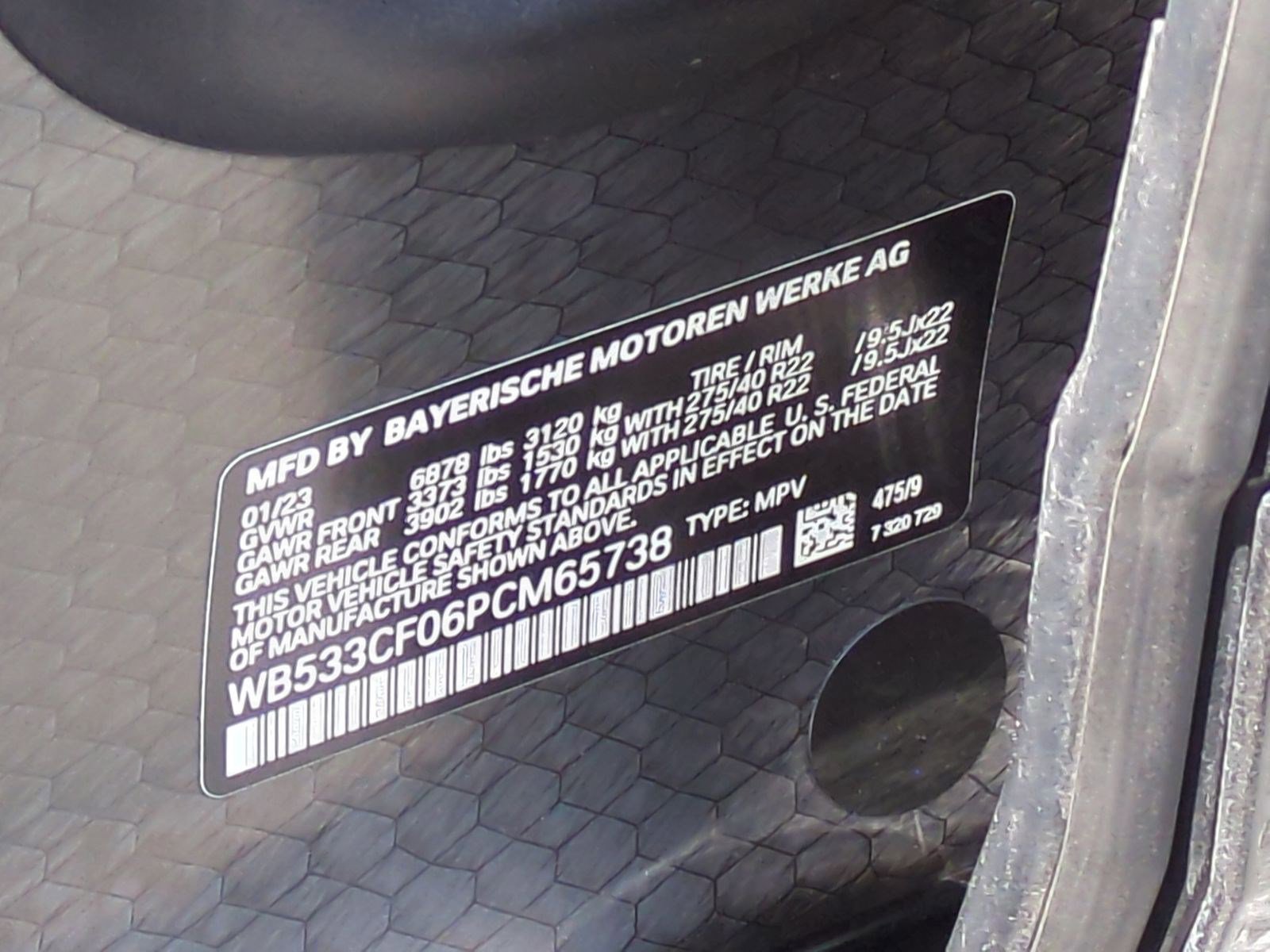 Certified 2023 BMW iX M60 w/ Executive Package image 34