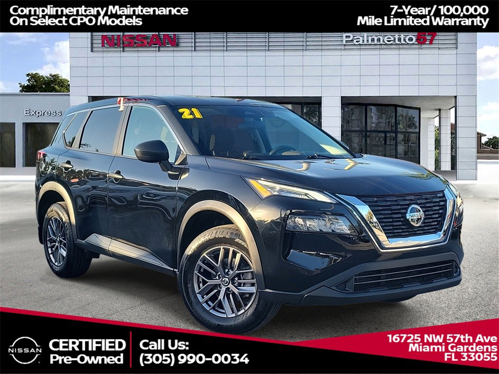 Certified 2021 Nissan Rogue S