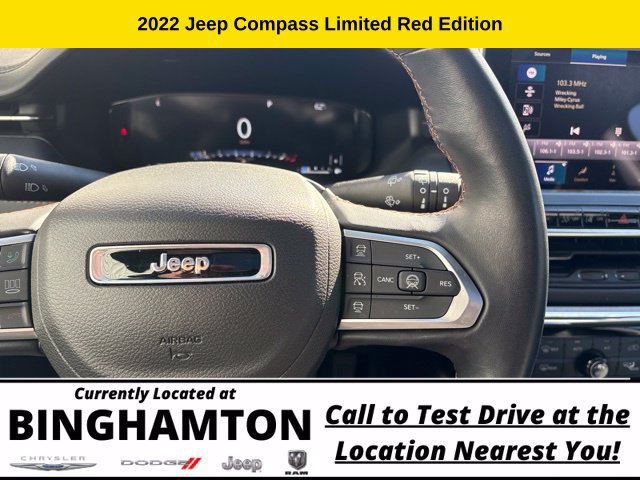 Used 2022 Jeep Compass Limited w/ (RED) Package AWD/4WD image 12