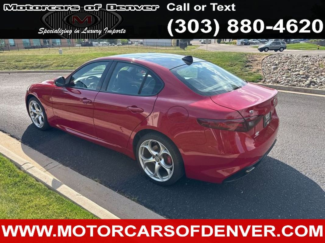 Used 2019 Alfa Romeo Giulia Ti Sport w/ Quick Order Package 22S Sport image 6