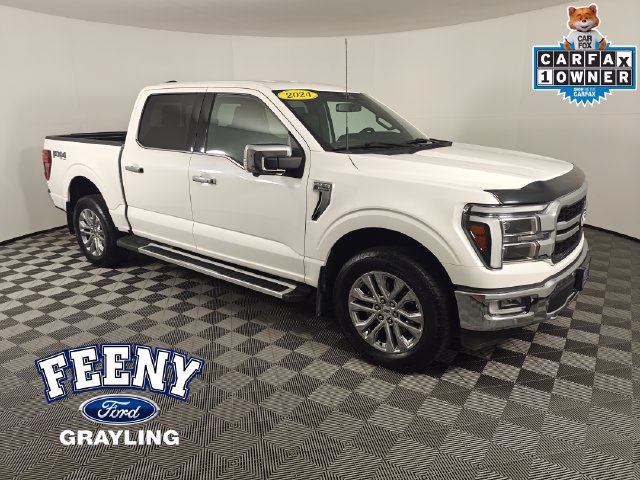 Certified 2024 Ford F150 Lariat w/ Equipment Group 502A High AWD/4WD 360° Tour