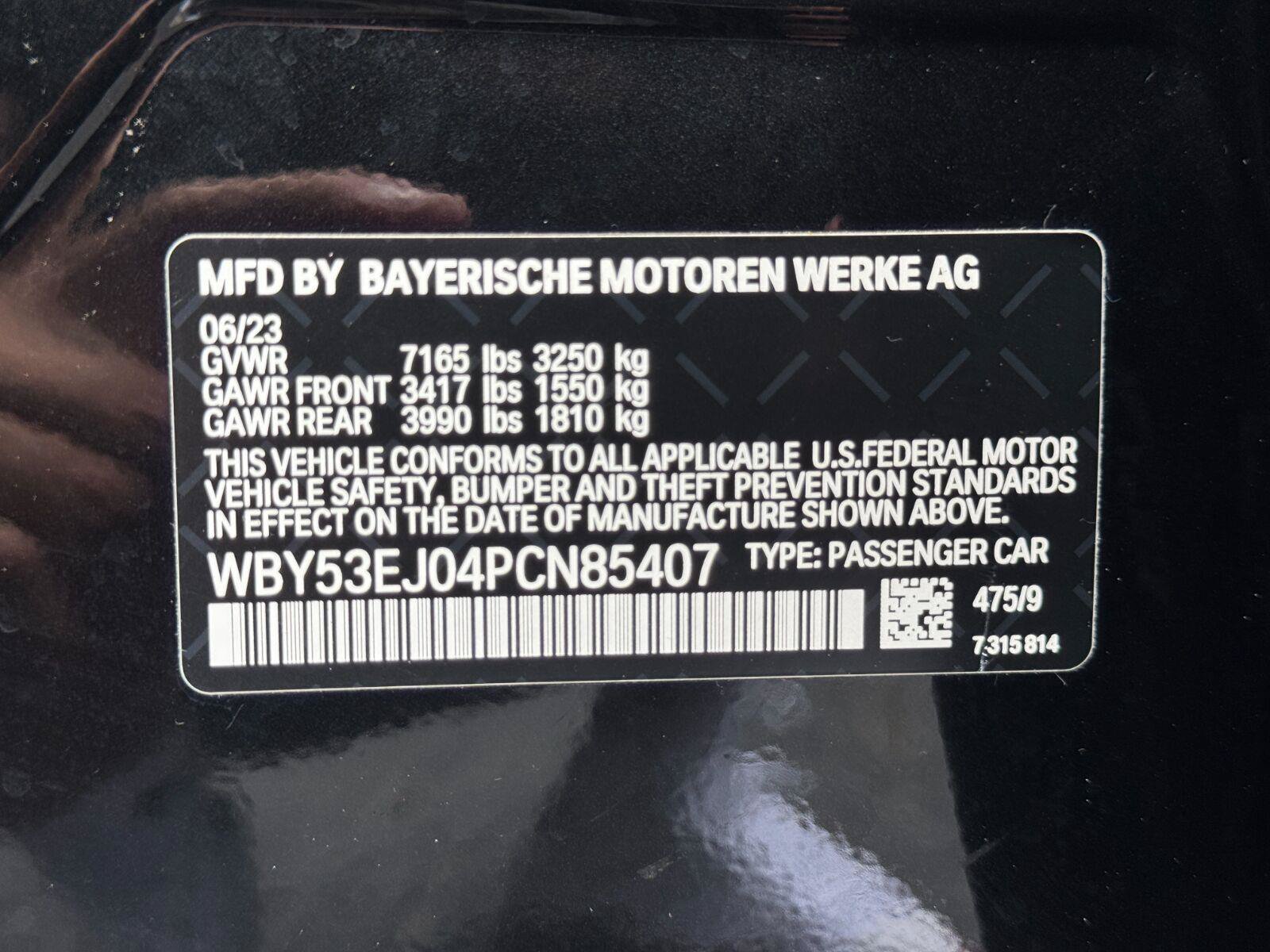 Used 2023 BMW i7 xDrive60 AWD/4WD image 53