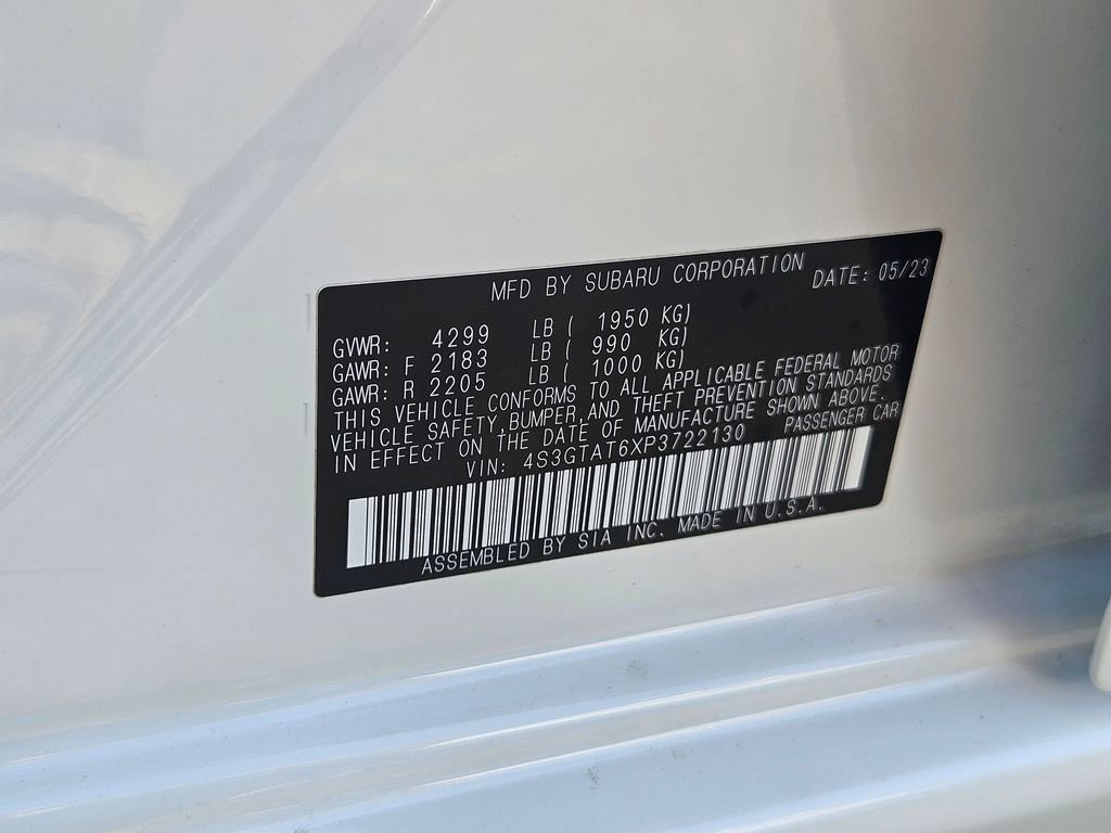 Used 2023 Subaru Impreza 2.0i Limited image 33