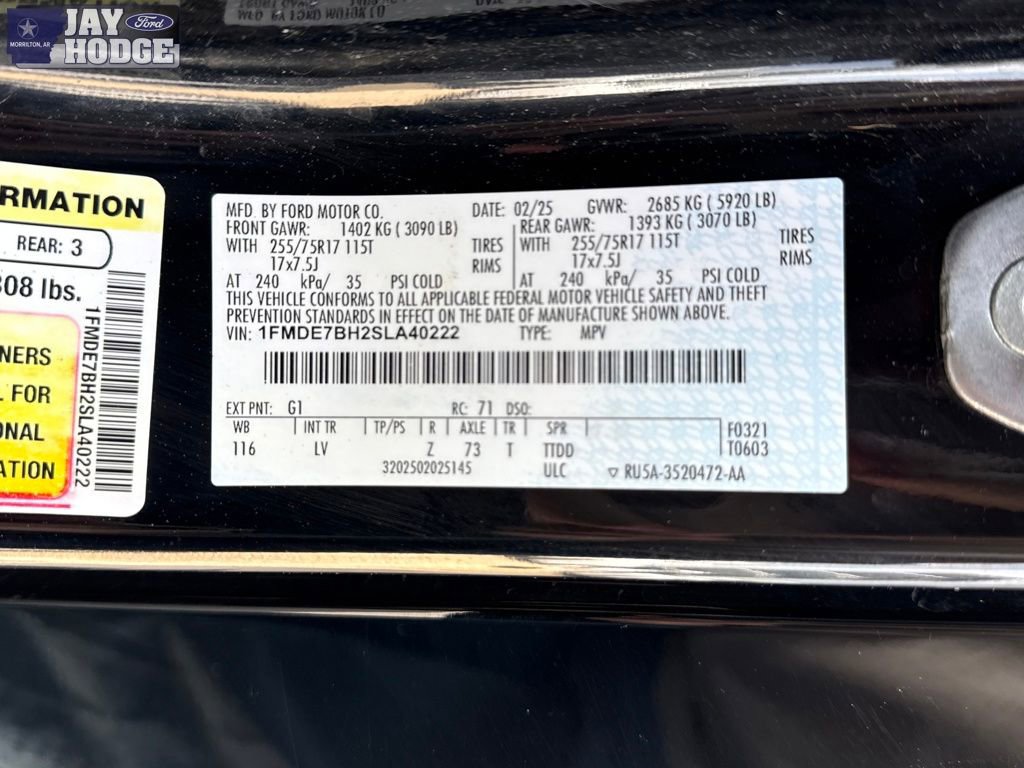 Certified 2025 Ford Bronco Big Bend image 34