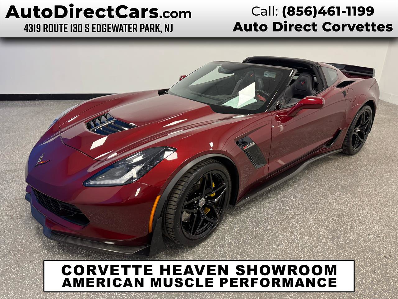 Used 2017 Chevrolet Corvette Z06 w/ Chrome Badge Package image 1
